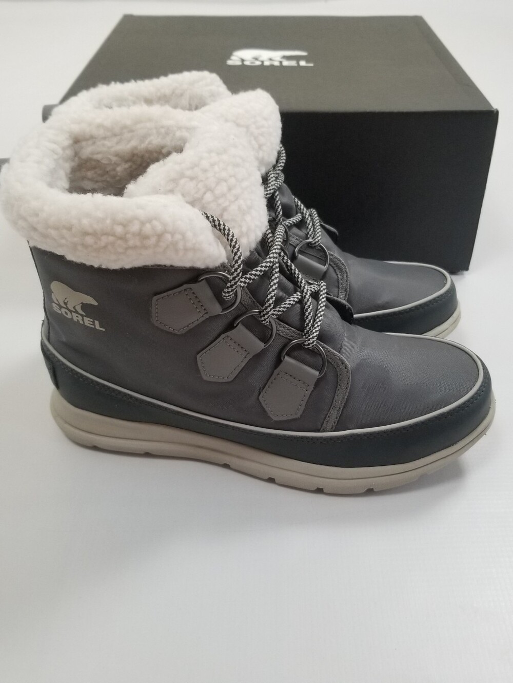 Sorel Explorer Carnival Waterproof Insulated Boots Size 7.5